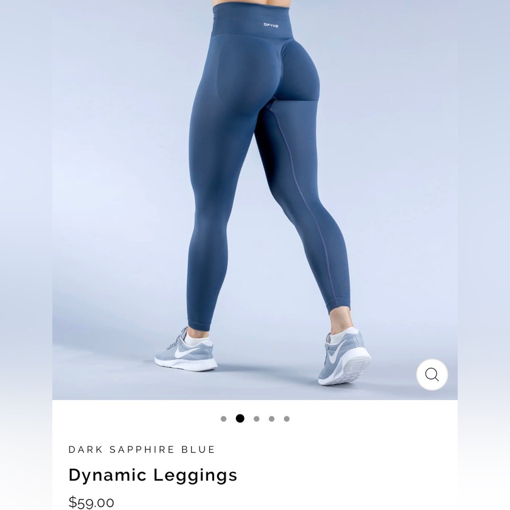 Dfyne - Dark blue leggings